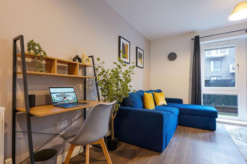 Luxury Campbell Park Apartments In Central Mk With Balcony, Free Parking & Smart Tv With Netflix By Yoko Property 米尔顿凯恩斯 外观 照片